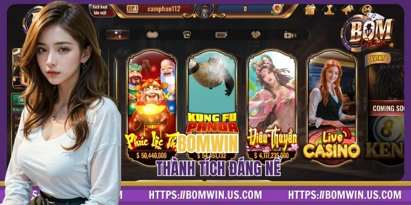 BOMWIN ghi nhận loạt thành tích đáng nể khiến đối thủ dè chừng