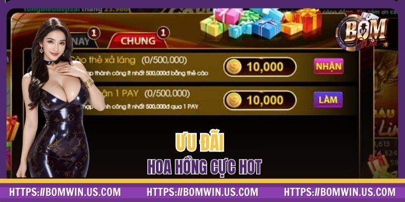 Ưu đãi hoa hồng cực hot
